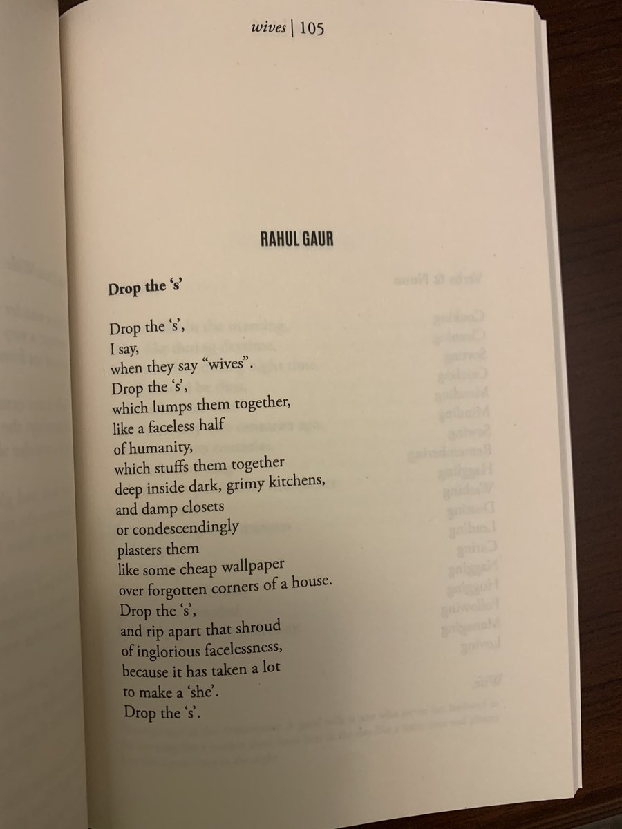 Elated that my 3 poems are part of interestingly curated poetry anthology “Wives”, edited by @ankit_raj01, himself a brilliant poet, and published by @HawakalP .
Thank you Ankit Ji for including my poems and @KiritiSKiriti Ji and Hawakal for such an aesthetically pleasing book.