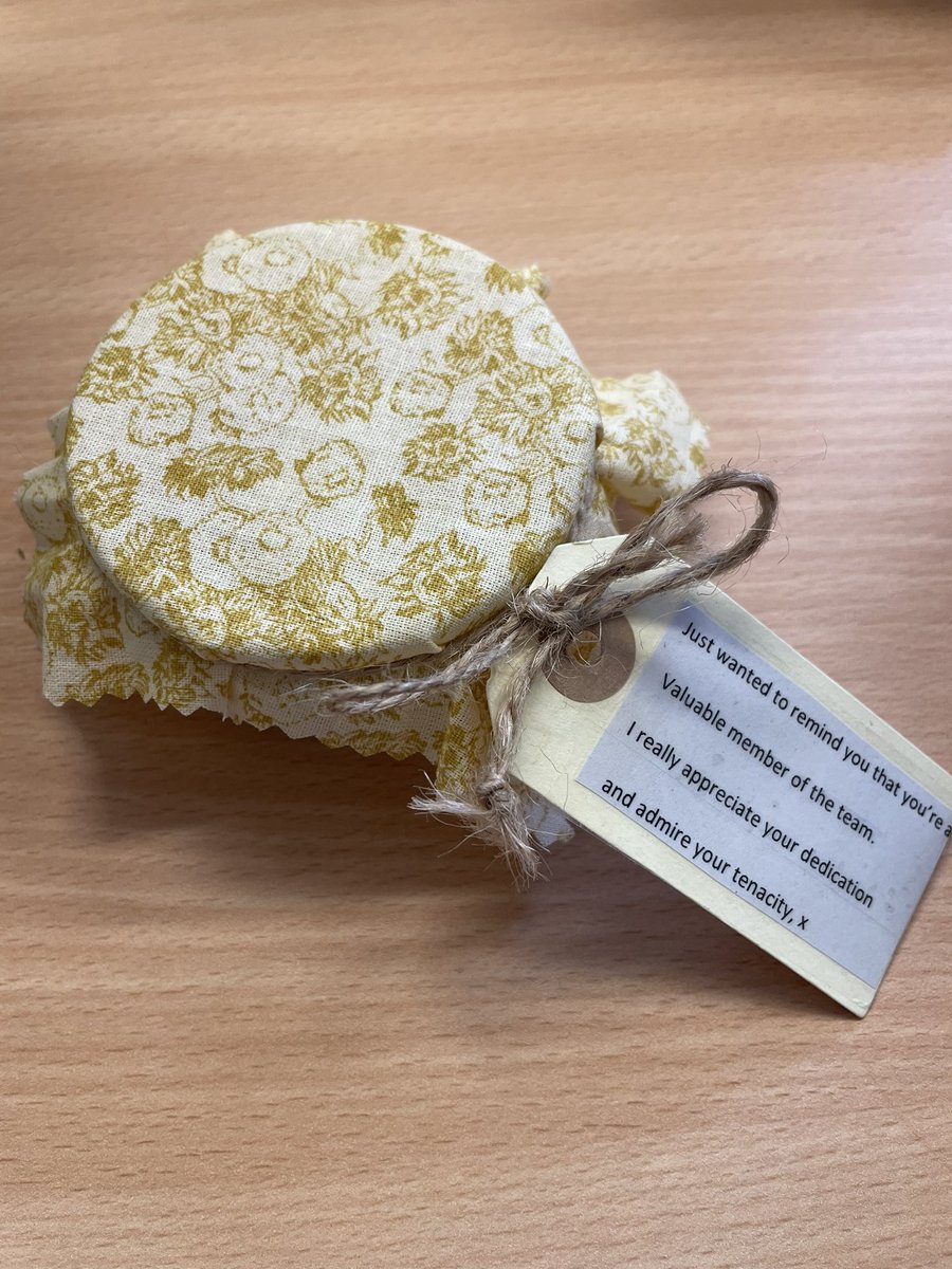 ZoeLineker's tweet photo. Thank you to the colleague who left this on my desk yesterday 😊@Cjparker32 @DianeBr68144961 @misstickle101 https://t.co/t6Xzq05doR