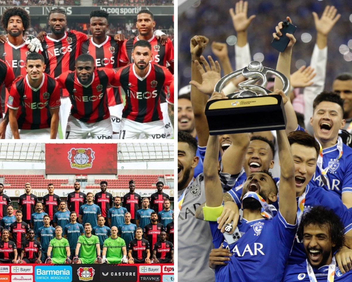 hasanalnaqour's tweet photo. 🚨🚨🚨🚨🚨🚨
📊📊📊📊📊📊

الأندية التي لم تخسر حول العالم حتى الان : 

🇸🇦 الهلال السعودي ✅
🇩🇪 ليفركوزن الالماني ✅
🇫🇷 نيس الفرنسي ✅ https://t.co/tyE564vbwc