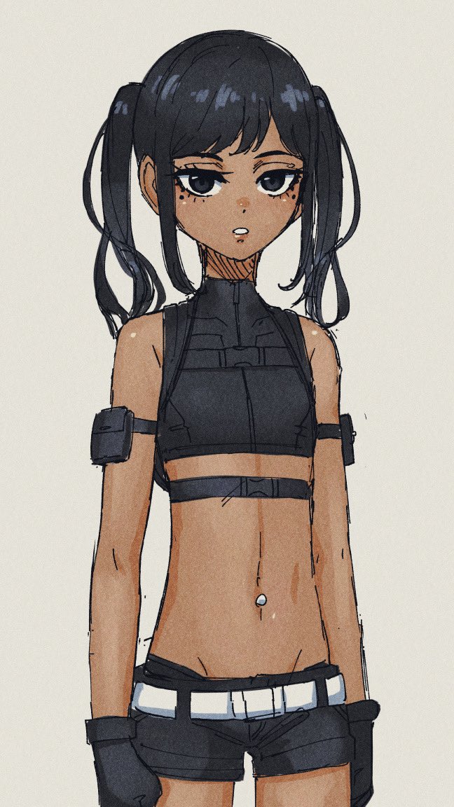 #いいおなかの日
あんまりおなからしいお腹描いてないな… 