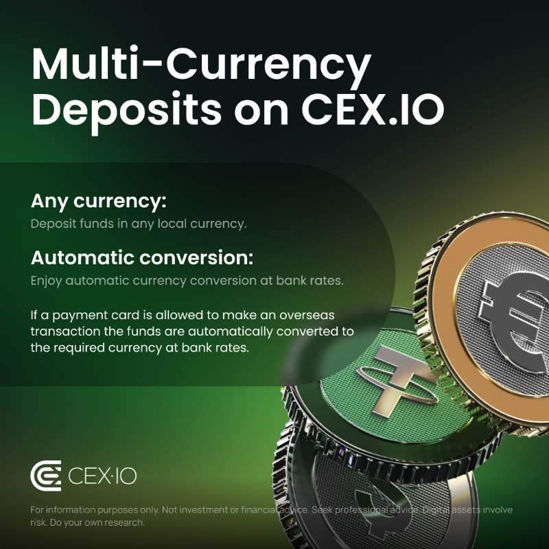 cex_io's tweet photo. 🌐 💱 You can fund your account using your preferred currency, and explore nearly endless trading choices at CEX•IO - https://t.co/EzfqEMOdsk

In the comments, tell us with a flag emoji what country you are from 🌍🌎🌏.