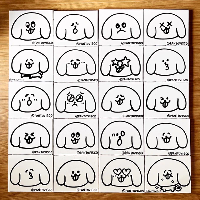 【原画販売お知らせ】 11月11日(わんわんわんわん)土曜の21時に、ぺろちの新規原画を販売いたします。先着順で20点限定、パントビスコネットショップにて。  ●パントビスコネットショップ 