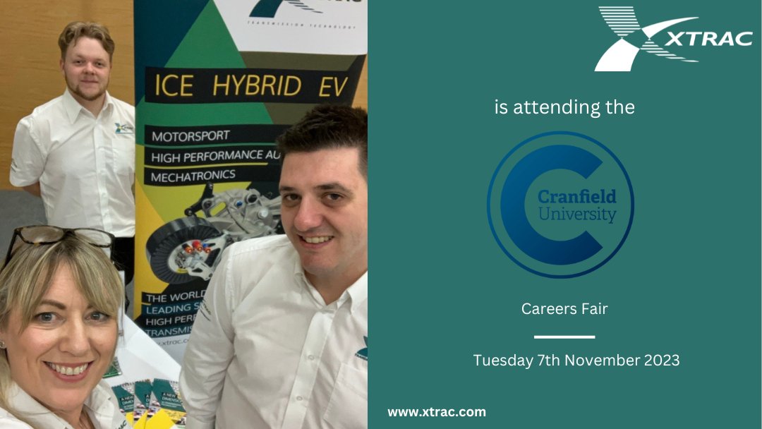 xtraclimited's tweet photo. We are set up and excited to meet all the students at the @CranfieldUni careers fair today. If you are passionate about motorsports and the automotive industry, this is a fantastic opportunity to get your career off the ground.

#Motorsport #HighPerformanceAutomotive #Engineering https://t.co/vIG5Ce6XxU