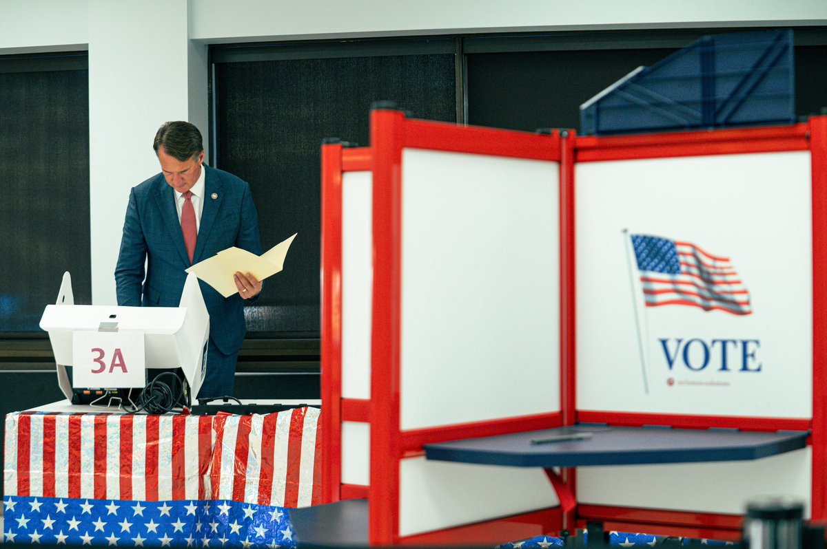 Good morning Virginia, polls are now open! Democracy is not a spectator sport. Find your voting location and get out and vote: elections.virginia.gov/casting-a-ball…