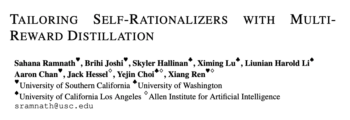 Excited to share our new preprint! 🙌🏽

📢 Large LMs are usually used to generate good quality free-text rationales as a means to boost their performance. Can we do the same with small-scale LMs?

📑: arxiv.org/abs/2311.02805
🔗: inklab.usc.edu/MaRio/

🧵👇 
[1/n]

#NLProc #xAI