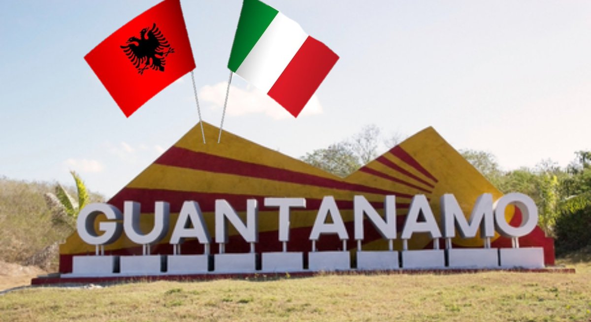 confundustria's tweet photo. Ora abbiamo anche noi la nostra Guantanamo. https://t.co/I696IyFC7W