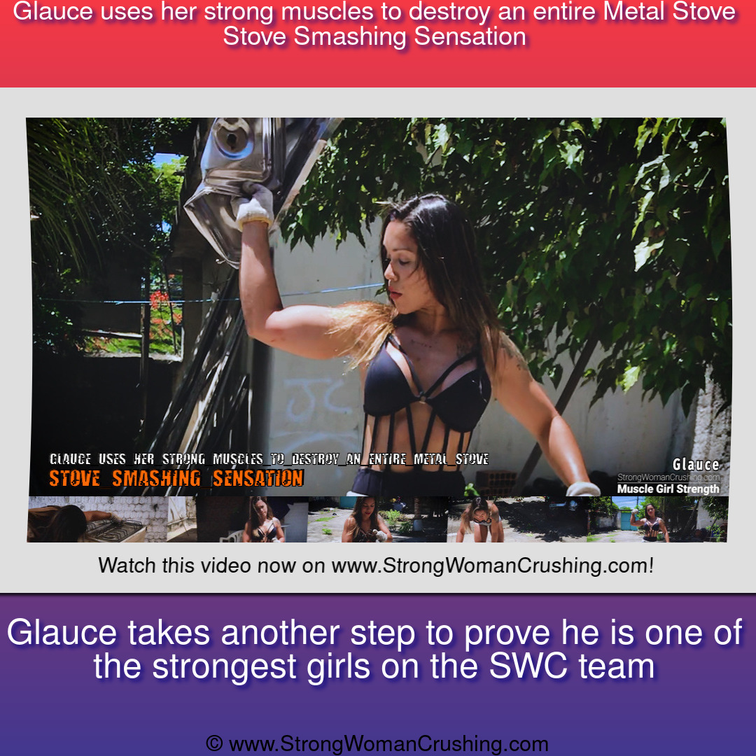 CrushingWoman's tweet photo. ๐ฅ Witness the POWER of Glauce's muscles as she CRUSHES a Metal Stove! ๐ช๐ฅ Don't miss out on this EPIC display of strength! ๐ฅ๐จ Join us at https://t.co/JwM7zmYDfX for MORE jaw-dropping videos! ๐ป๐ #MuscularWomen #FeatsOfStrength #CrushingIt #FlexFriday #StrongWomanPowerโฆ https://t.co/NvaQjAbkav