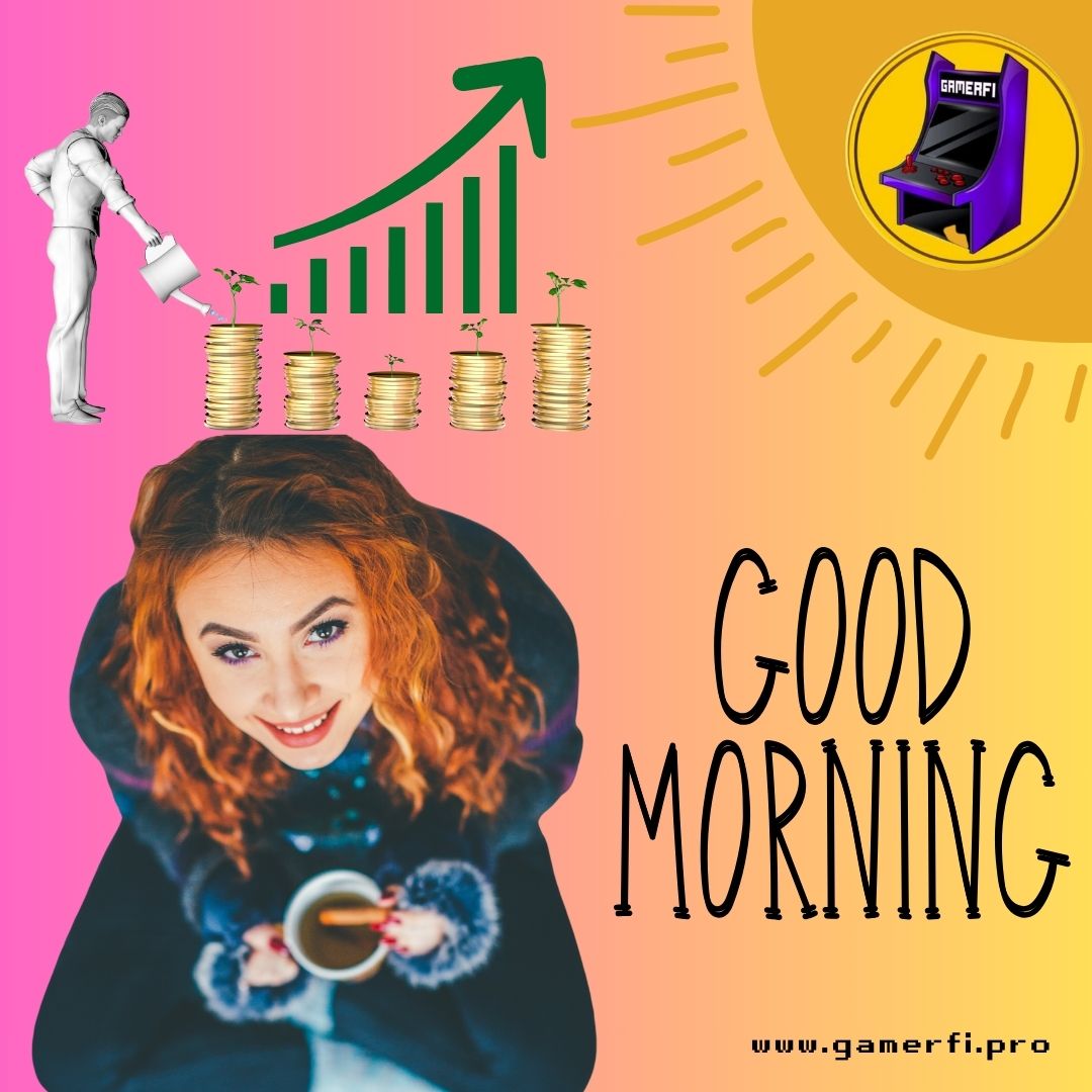 May your morning be as legendary as your crypto portfolio. Good morning with GamerFi! 🌄🕹️   

#GamerGoals #CryptoFlip #EarnCrypto #DecentralizedGaming #MakeMoneyOnline #CoinFlipChallenge #CryptoGaming #DoubleOrNothing