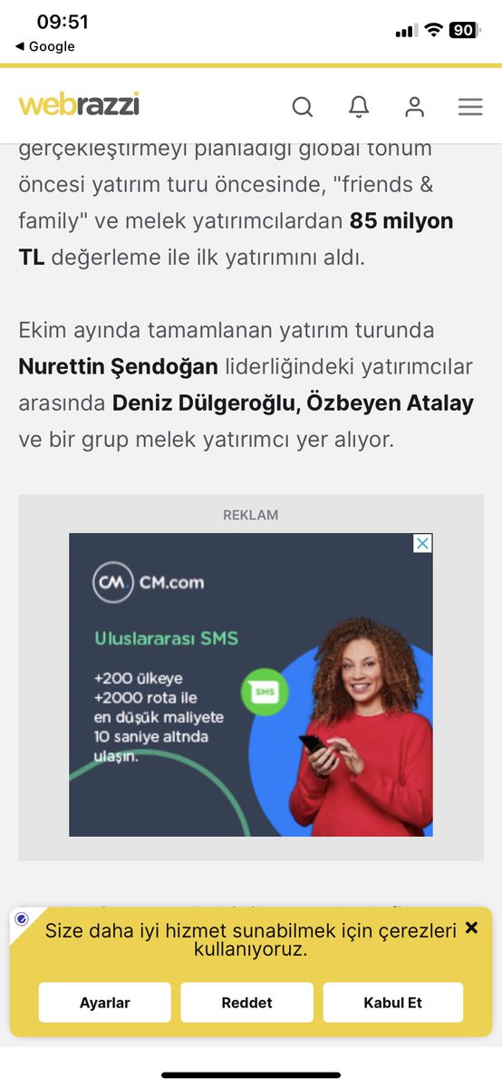 Vay anasını Poddy yatırım almış, Deniz de yatırımcılardan biri😎