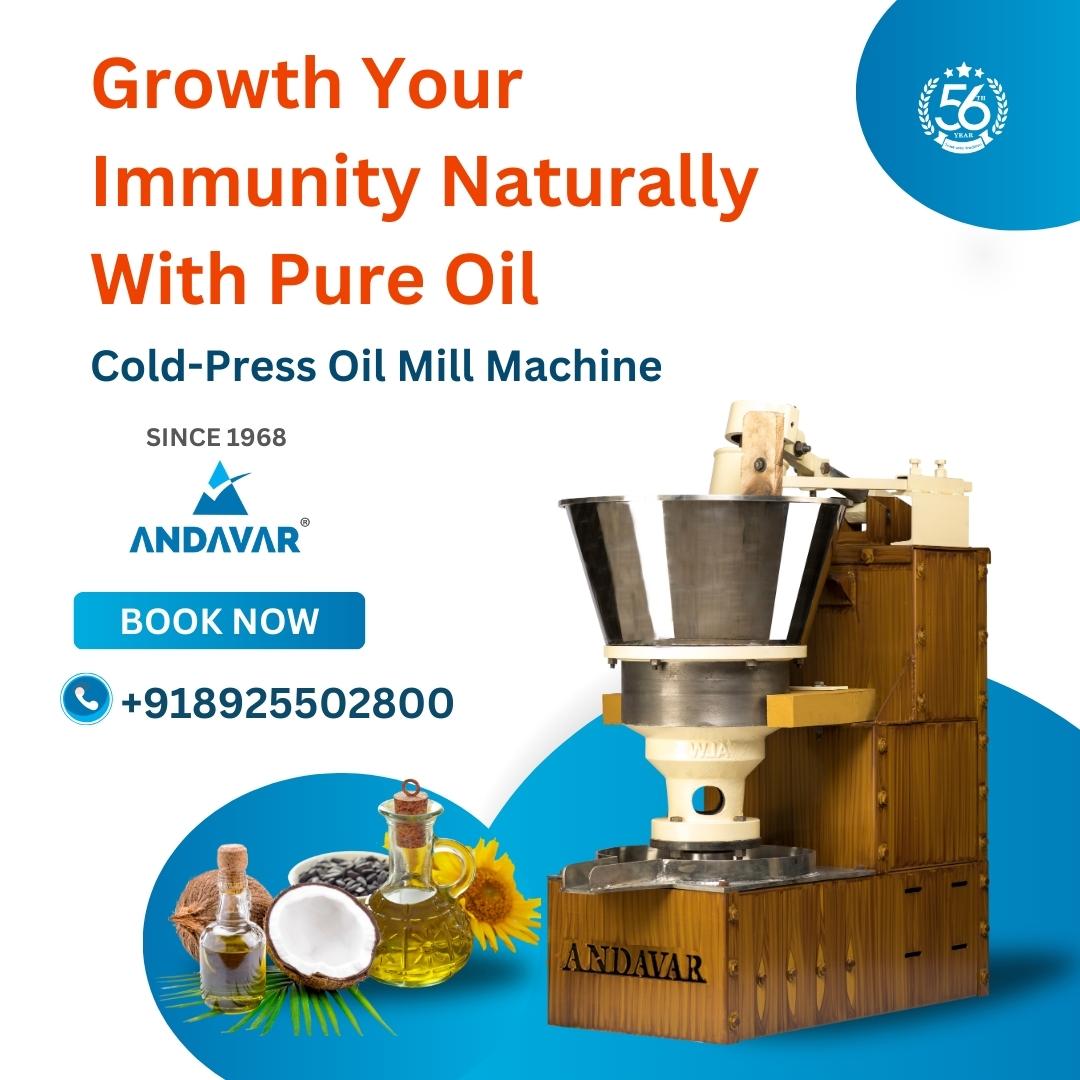 Growth Your Immunity Naturally With Pure Oil...with our Andavar Machine
Andavar Lathe Works
Regsiter Now: oilmillbusiness.com
Contact Us: +91 89255 02800
#OilMillBusiness
#Highincome
#QualityOil