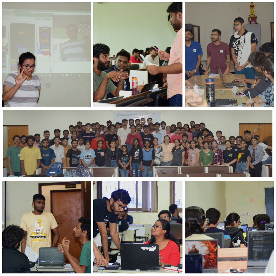 NITGoa_Official's tweet image. The Coding Club of NIT Goa hosted a thrilling 24-hour Intra-Institute hackathon on November 4-5, 2023. A showcase of innovation and teamwork! #NITGoa #Hackathon #CodingClub