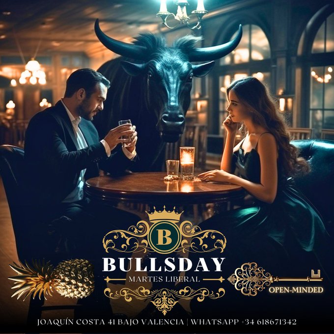 🔥✨🐂 Vive la pasi&oacute;n cada martes en #BullsDay! Club swinger en Valencia invita a una noche de deseo y seducci&oacute;n<a href="/tag/bullsday"class="tags">#BullsDay</a><a href="/tag/swingervalencia"class="tags"><span>#swingervalencia</span></a><a href="/tag/martesliberales"class="tags"><span>#martesliberales</span></a><a href="/tag/openmindcl"class="tags"><span>#openmindcl</span></a>