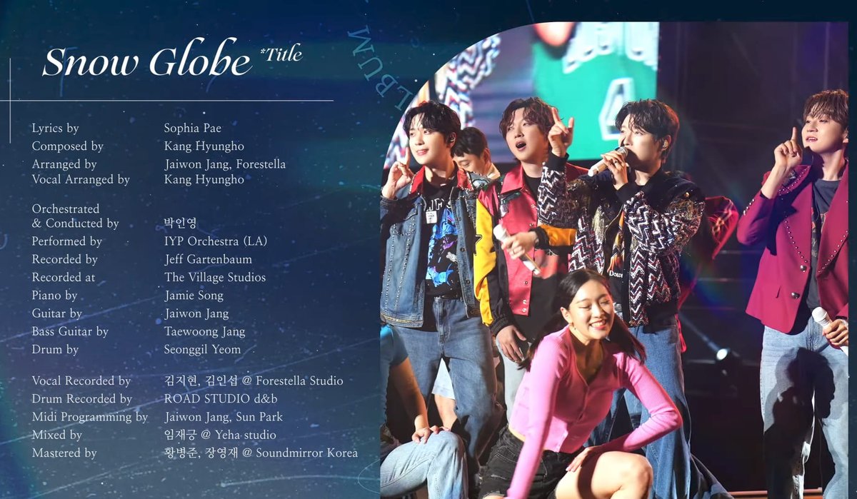 ForestellaM's tweet photo. [ #FORESTELLA_NEWS ] 📷
'Comeback on the 8th' #포레스텔라 , MV 'Snow Glove' 
Pre-lanzamiento del MV de Snow Glove.
Hoy (4) a las 7 p.m., se prelanzará el video musical oficial de 'Snow Globe'.📷📷
https://t.co/Djl5Ps4ADR
#Forestella #Borderline #Unfinished
#FORESTELLA_COMEBACK https://t.co/fXO8LuH2OA