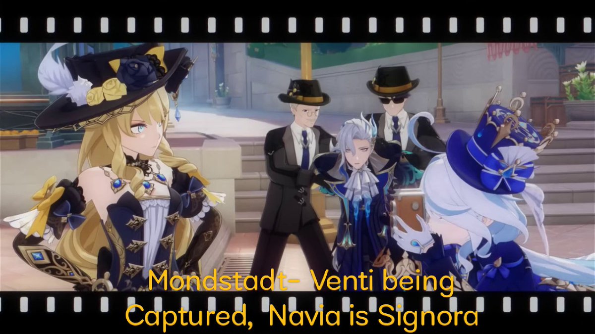 Silvermist_201's tweet photo. #Furina reenacting previous regions' important scenes of the Archons 😭 https://t.co/3D4eO3Q8lA