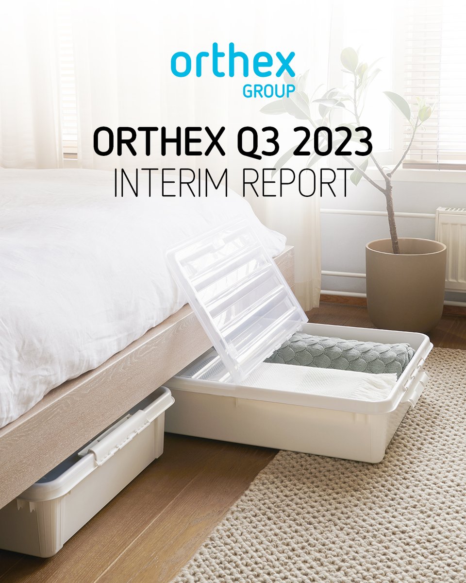 Orthex Q3 Interim Report: Profitability continued to improve in the third quarter. Read the report here investors.orthexgroup.com/reports-and-pr… and join the result webcast here orthex.videosync.fi/q3-2023