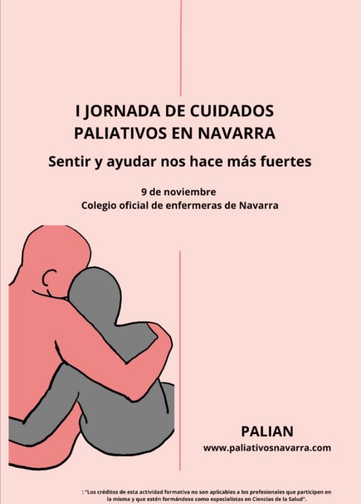 🗓️#Agenda #Jornada #cuidadospaliativos 
I Jornada de cuidados paliativos organizada por <a href="/PalianNavarra/">Palian Navarra</a> bajo el lema "sentir y ayudar nos hace más fuertes"
👉Info e inscripciones aquí: paliativosnavarra.com/cursos/i-jorna…
🙌💙 gran jornada