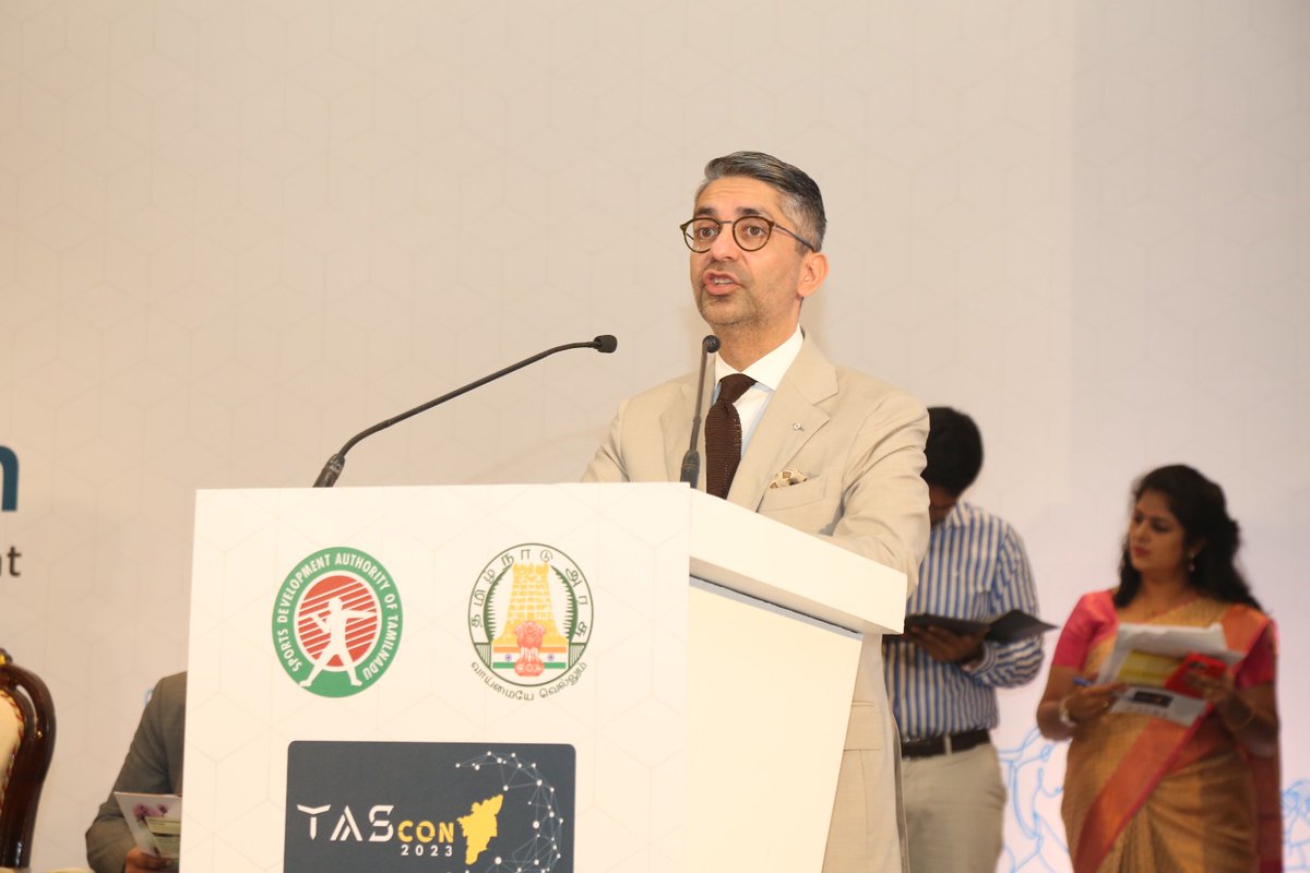 SportsTN_'s tweet image. Inauguration Function of Tamil Nadu Sports Science International Conclave 2023 initiated by SDAT in Chennai  today.

#TASCon2023 #SportsTN