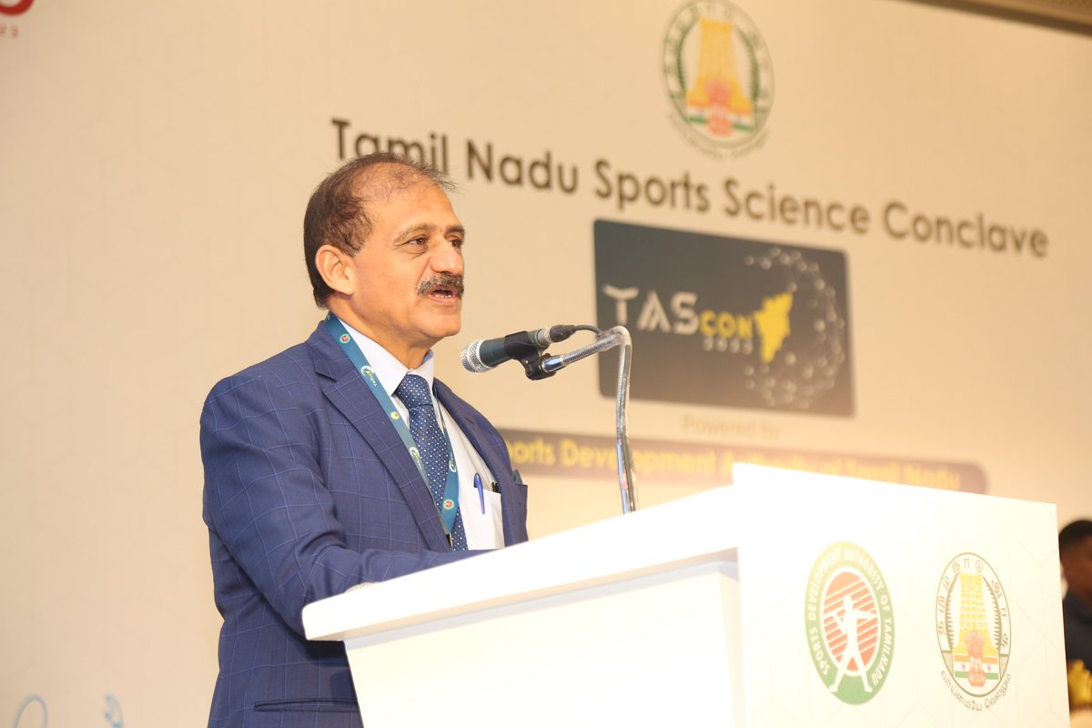 SportsTN_'s tweet image. Inauguration Function of Tamil Nadu Sports Science International Conclave 2023 initiated by SDAT in Chennai  today.

#TASCon2023 #SportsTN