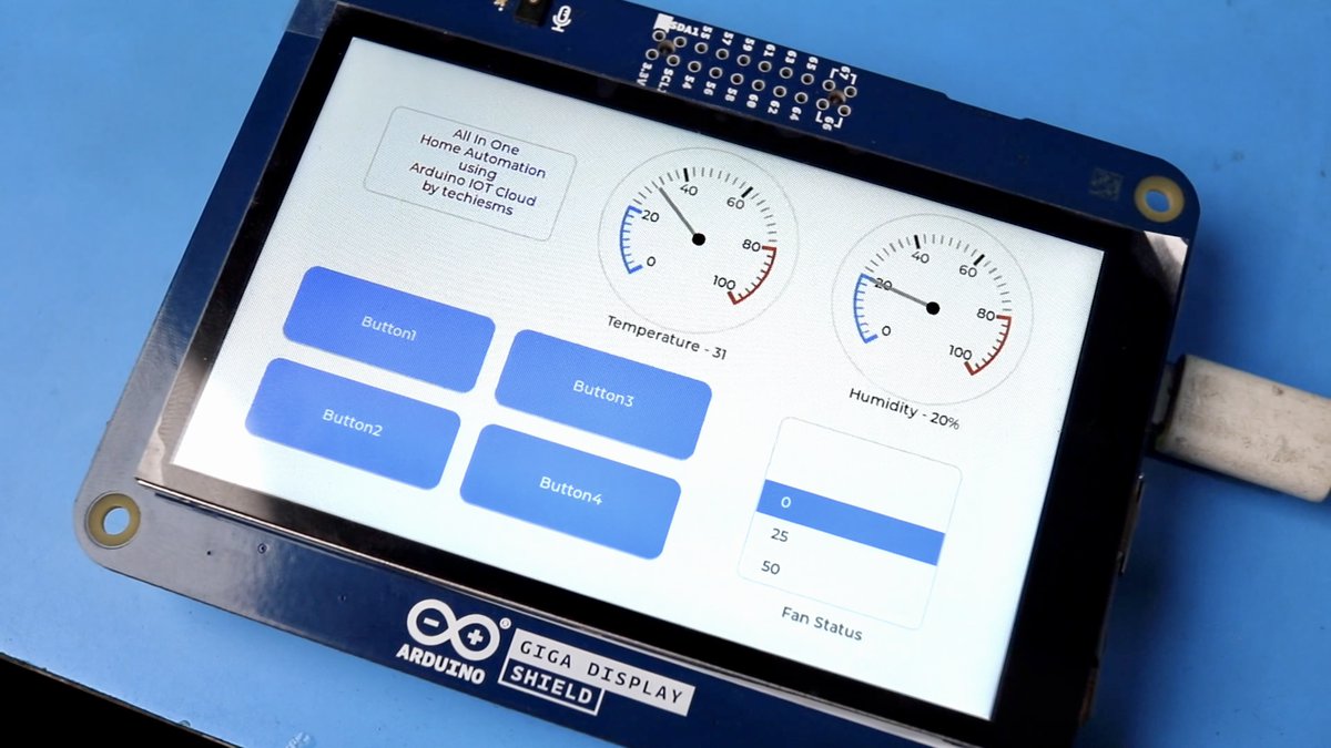 IMtechiesms's tweet image. Made my own Home Automation Dashboard using @arduino GIGA Display Shield & LVGL
.
🎥 - youtu.be/PTmjjoMCCQw
.
#arduino #gigar1wifi #arduinoprojects #iot #arduinoiotcloud #lvgl