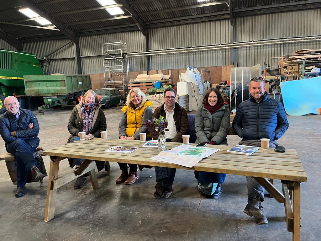 eastfortunefarm's tweet photo. Went to my first Scottish Agritourism networking event this morning at The Bus Stop, Gifford. 

A great morning meeting lots of like minded positive farmers all keen to diversify their farms for their future sustainability in agriculture and tourism combined.
@GoRuralScotland https://t.co/qD94xQcKJQ