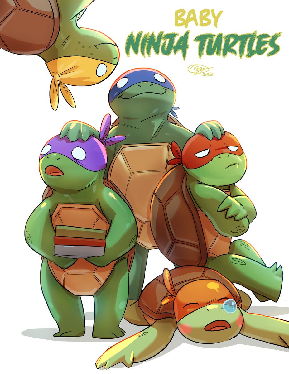 MeganHuang5's tweet image. random repost of some baby DC critters and some baby ninja turtles while we're at it. 

smol.

#killercroc #orca #manbat #kingshark #nanaue #dccomics #ninjaturtles #tmnt #TeenageMutantNinjaTurtles #idw #idwpublishing