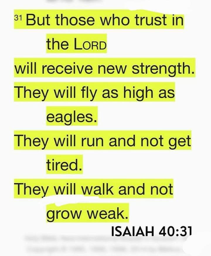 ISAIAH 40:31 💖🙏💖