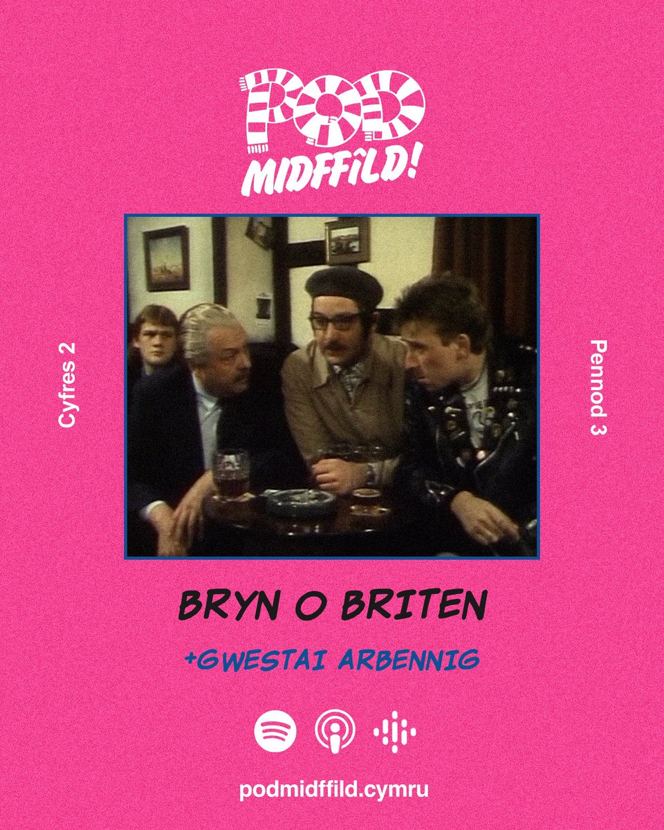 🚨 NEWYDD 🚨  

🎙️ Pennod 10: Bryn o Briten🎙️  

🎧 Fersiwn Cymraeg 🏴󠁧󠁢󠁷󠁬󠁳󠁿 a Swedish 🇸🇪 ar gael ar Spotify, Apple Podcasts, Google Podcasts ac ar podmidffild.cymru 🎧