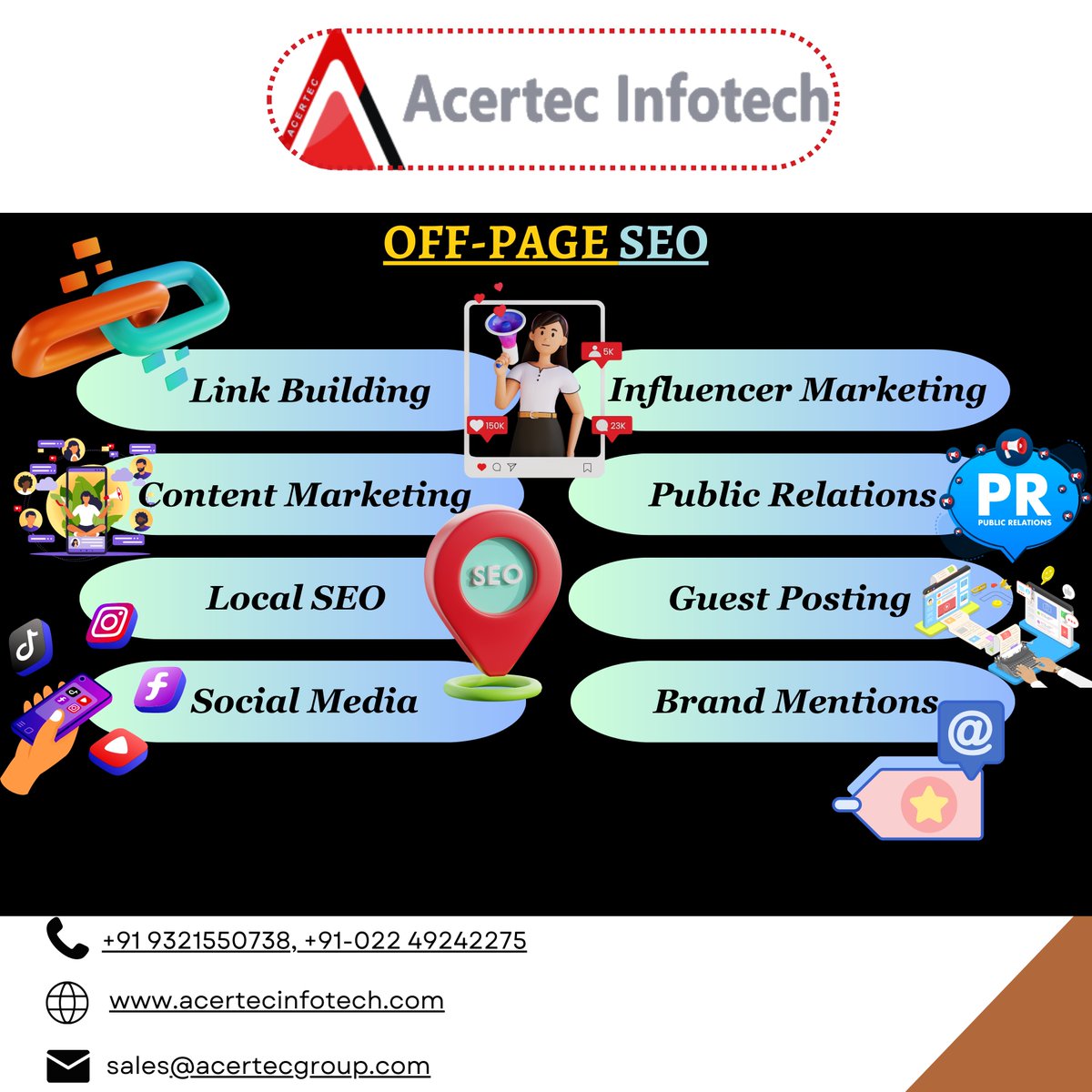 Acertecinfotech's tweet image. #instituteoftechnology #instituteoftechnicaleducation #infotech #infotechnology #softwaretesting  #softwaretester #informationtechnology #digitalmarketingservices #digitalmarketingagency #socialmediamarketing
#acertecinfotech #webdeveloper #webdesigners #it #acertecdigital