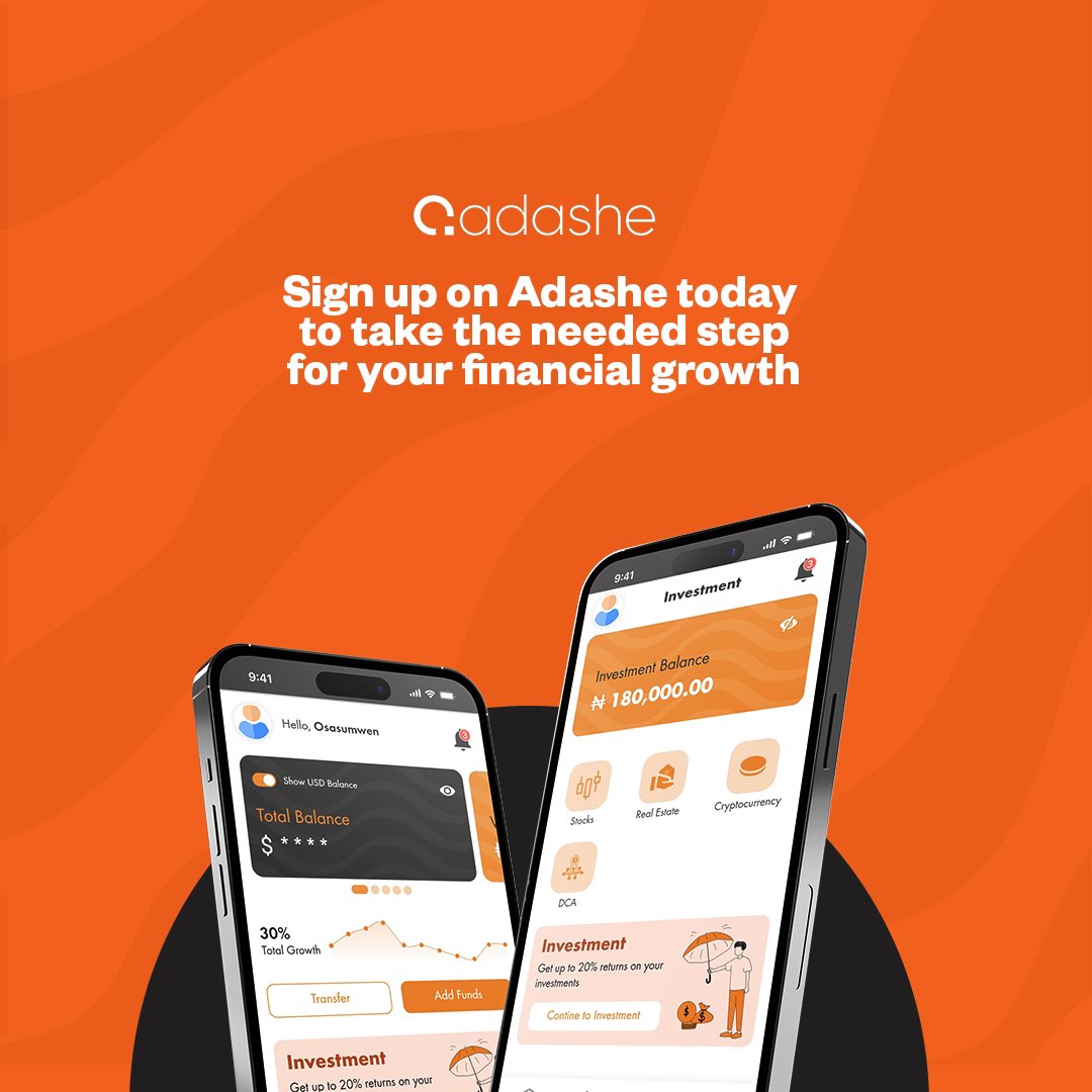 AdasheFinance's tweet photo. Download the Adashe App today, sign up for your Adashe Account and get access to a working system committed to your financial growth. https://t.co/bPIW6VebKP