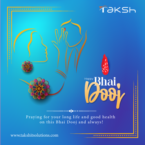 official_taksh's tweet image. Happy #BhaiyaDooj from the Taksh IT family! 🎉👫 Cherish the bonds that drive us forward. #TechSiblings