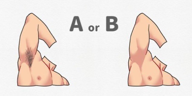 ragasanggama's tweet photo. A atau B? https://t.co/i5alYhs0aG