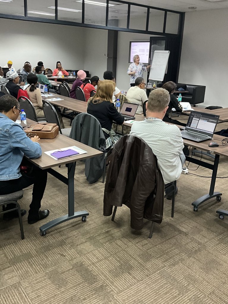 unisaradio's tweet image. Day two of the RED Conference, Dr Isabel Tarling Director from Limina Education Service, is conducting a workshop on ‘Unpacking and refining Digital standards for the Basic Education sector. 
#REDConference2023
#Unisa150