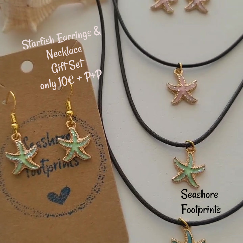 Katrinashells's tweet photo. Starfish Earrings & Necklace set, the perfect addition to any beach-inspired outfit.
Handmade with love and care, this set makes a unique gift for someone special
https://t.co/SblmQZYZbu
#handmadejewelleryset #starfishcharm #pinkstarfish #handmadenecklace #mhhsbd https://t.co/h7DMz3xdXo
