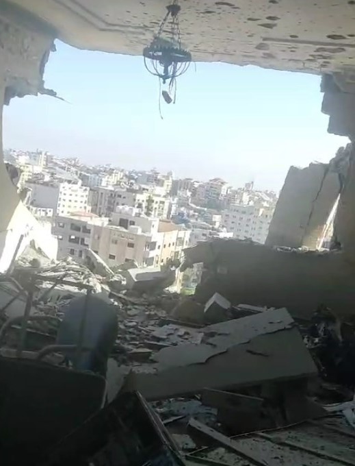 Our <a href="/AFP/">AFP News Agency</a> bureau in #Gaza: