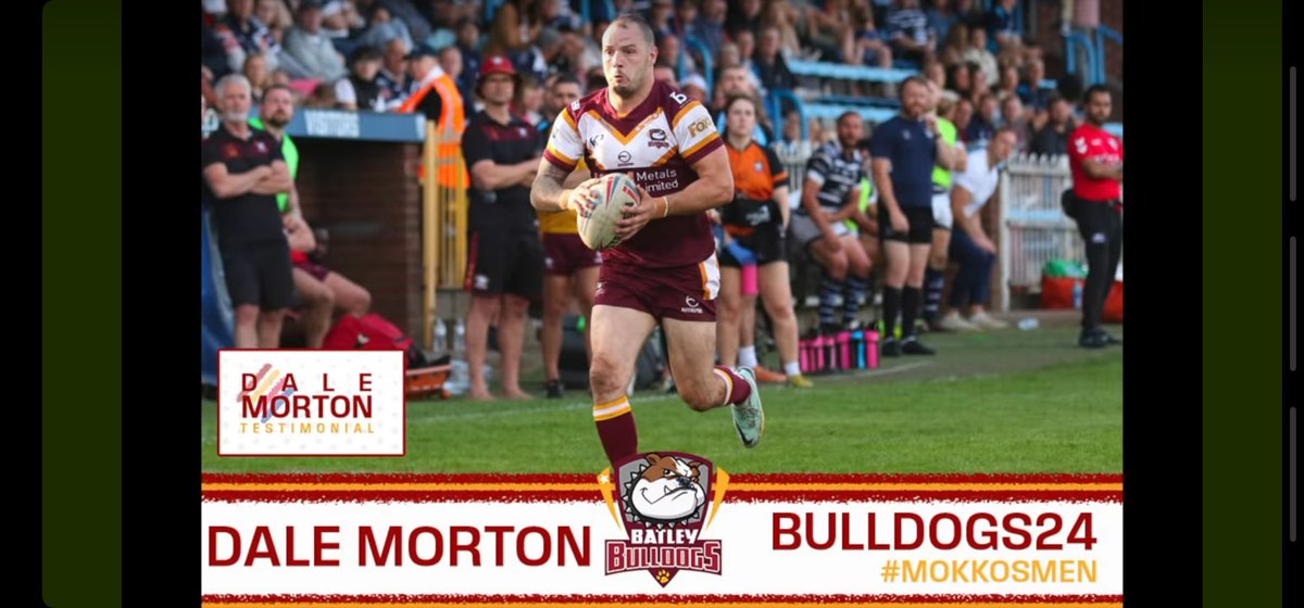 Brilliant news to wake up to, the mighty dale morton is in for 2024 the squad is coming along nicely