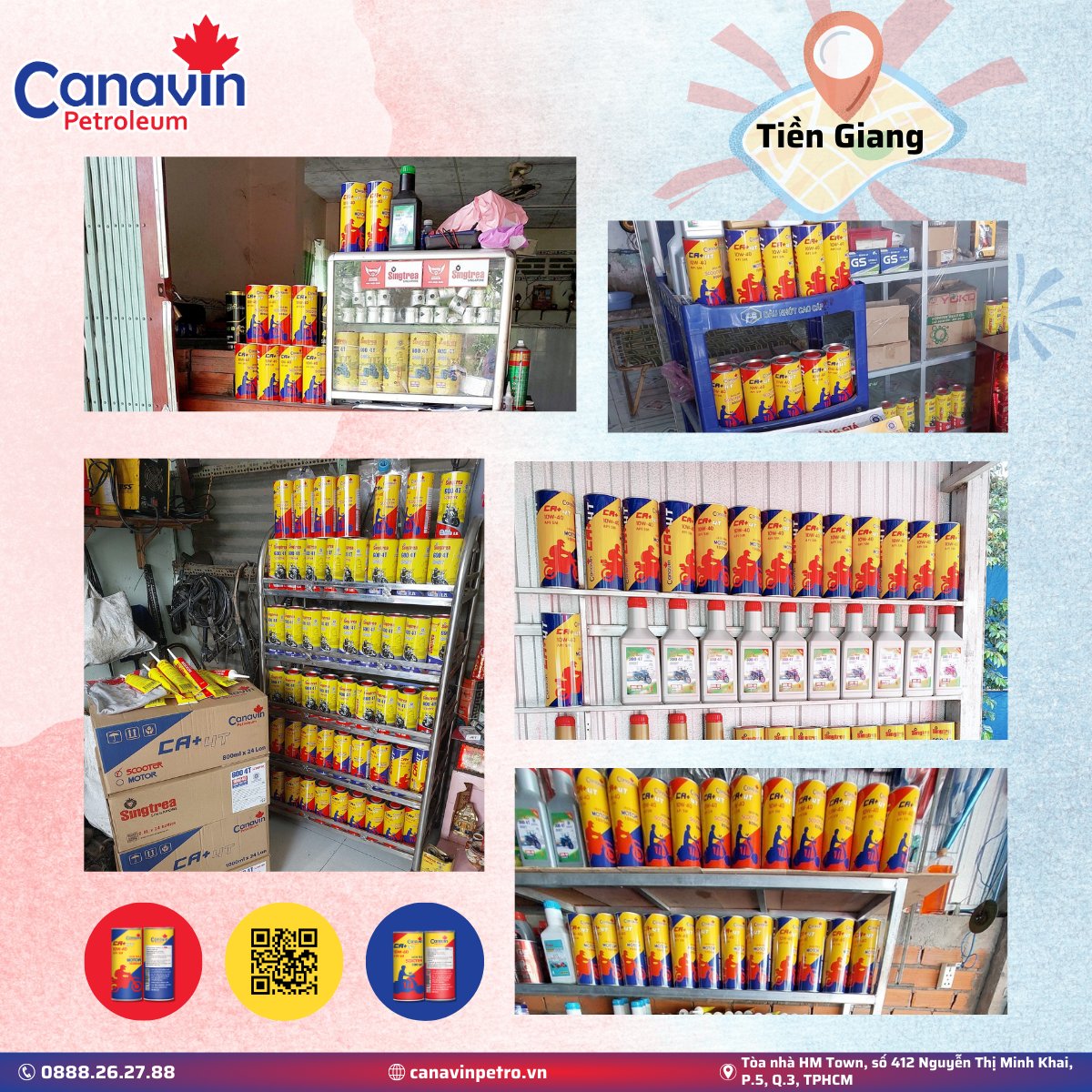 CanavinVN's tweet photo. Xanh xanh đỏ đỏ em nhỏ có iu 😍
2 chiến binh nhà Canavin đã có mặt tại miền đất Tiền Giang💪
500 anh em muốn trải nghiệm Nhớt Canavin Ca+ (luôn sẵn hàng cho xe ga và xe số) thì nhấc máy bấm số 0909.268.145 (Mr. Khanh) liền cho ad 😎
Thén kìuuuuu 😘 https://t.co/CpJMnGZpgN