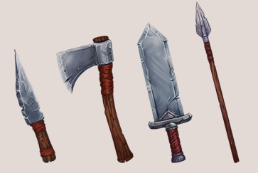 HitViking's tweet photo. In Hit Viking, conquer with Default Weapons: Simple Dagger for #Viki &amp; #Tiki, Simple Spear for Common Vikings, Single-Bladed Ax for Rare Vikings, and Simple Sword for Legendary Vikings. Dominate battles with style! ⚔️ #HitViking" https://t.co/85pOBcra2D