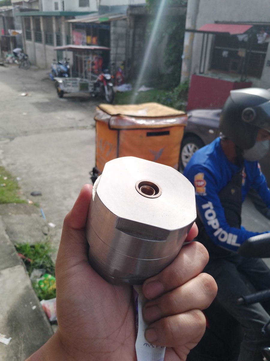 UPDATE: Swirl injector OTW to Meycauyan City, Bulacan for high precision fabrication. This is in preparation for the target December 2023 major engineering test (tentative and will push through if conditions are favourable) to be led by the OrbitX Engineering and Research Teams.