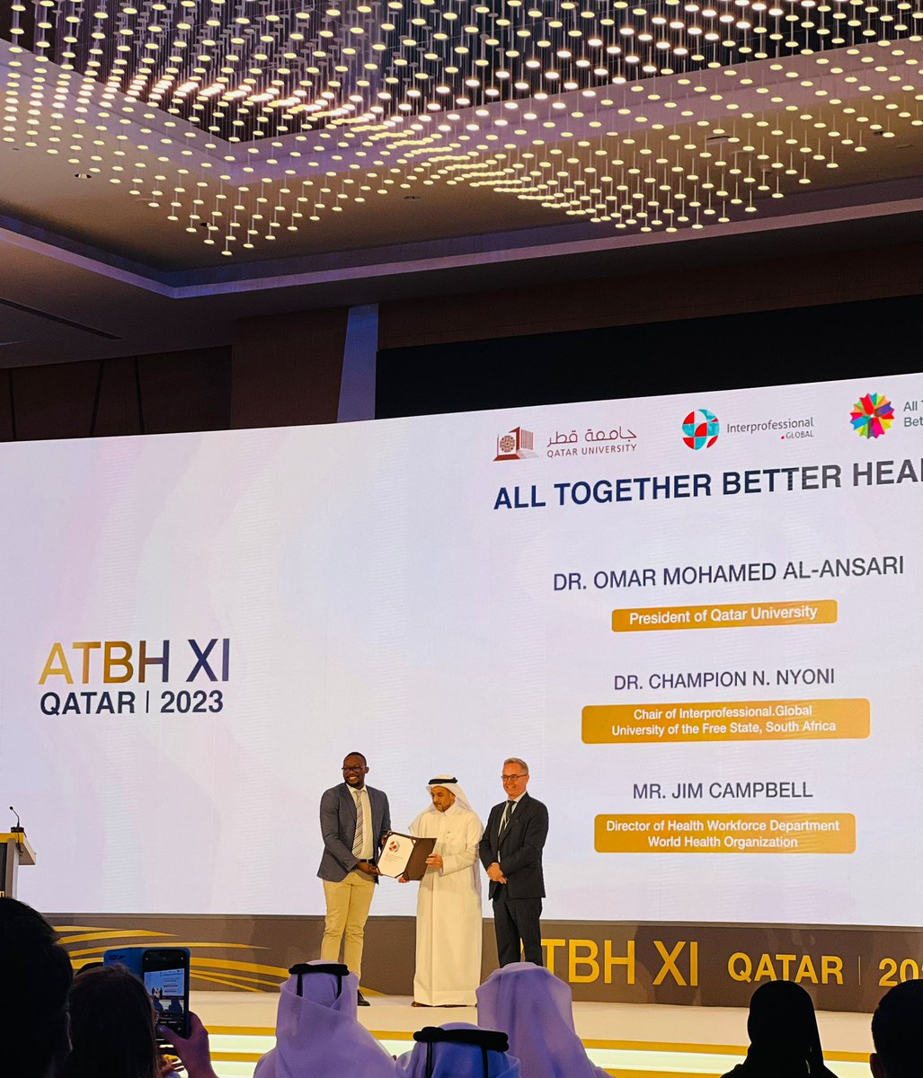 Dr Vikki Park (@vikkipark2) on Twitter photo A momentous occasion to witness the Winterthur/Doha Declaration launch which I had the honour of consulting on with <a href="/CAIPEUK/">CAIPE UK</a> colleagues. In the presence of Qatari royalty, <a href="/InterprofGlobal/">Interprofessional.Global</a> Chair Champion Nyomi and Jim Campbell (<a href="/WHO/">World Health Organization (WHO)</a>), incredible to see this launched #ATBH2023 A momentous occasion to witness the Winterthur/Doha Declaration launch which I had the honour of consulting on with <a href="/CAIPEUK/">CAIPE UK</a> colleagues. In the presence of Qatari royalty, <a href="/InterprofGlobal/">Interprofessional.Global</a> Chair Champion Nyomi and Jim Campbell (<a href="/WHO/">World Health Organization (WHO)</a>), incredible to see this launched #ATBH2023
