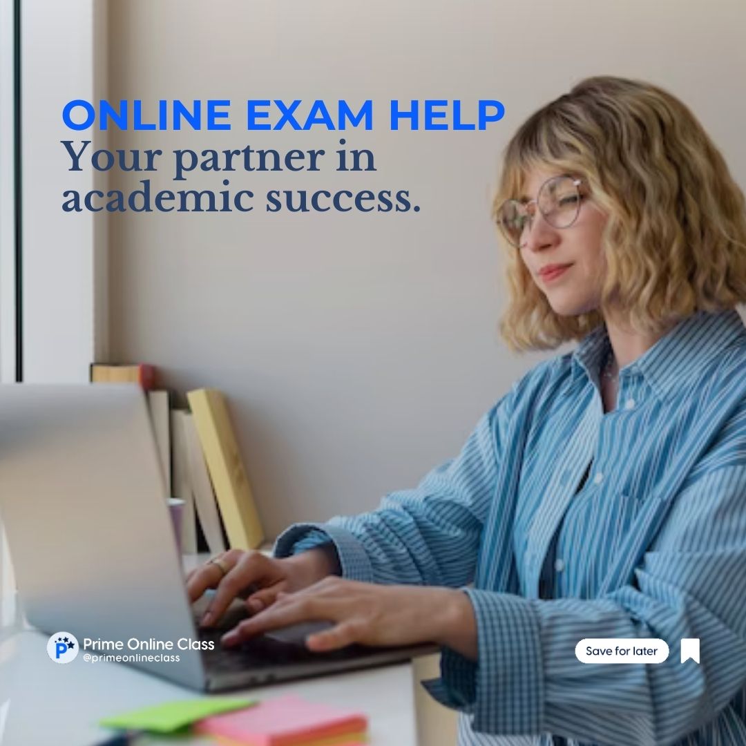 PrimeOnlineClas's tweet image. Ace your next online exam with Prime Online Class! Your partner in academic success.

#onlineexamhelp #onlineexams #academicsuccess #studysmart #examtips #exampreparation #testhelp #PrimeOnlineClass