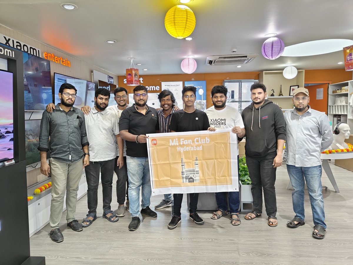 mohantyharish's tweet image. It was Memorable😍 Day as we #XiaomiInsiders Meet and interact with each other.
There were great #DiwaliWithMi
#TechSeSmartDilSeSmart #DiwaliWithMi 
@MiFCHyderabad