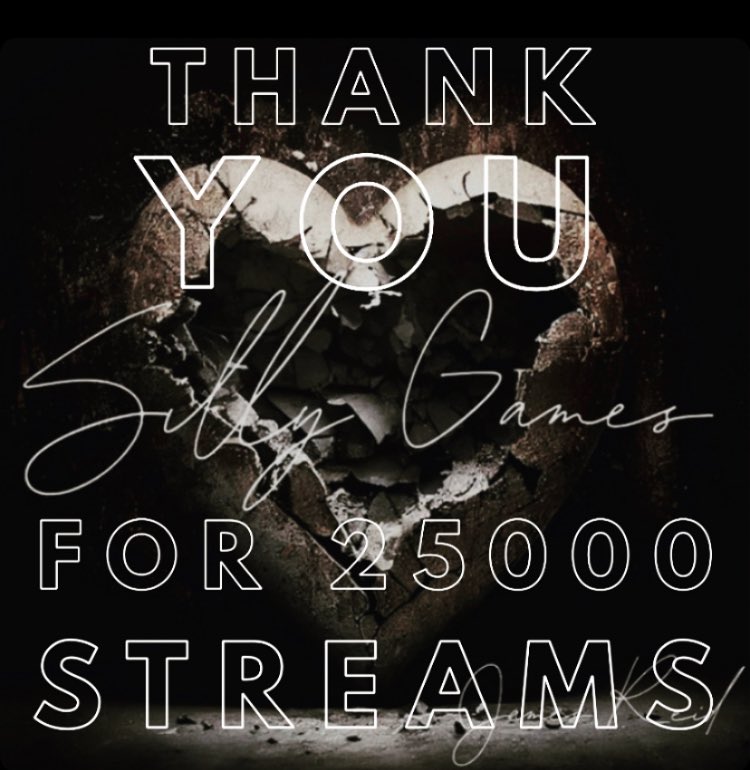 Wow 🤩🎵🎶🎶just seen this my brand new song 🎶SILLY GAMES 🎵has now surpassed 25k on Spotify alone thank you for all you support and shares it’s much appreciated 🙏if you havnt heard it then here is the link below 
Silly Games by James Reid 

open.spotify.com/track/55xaKoel…