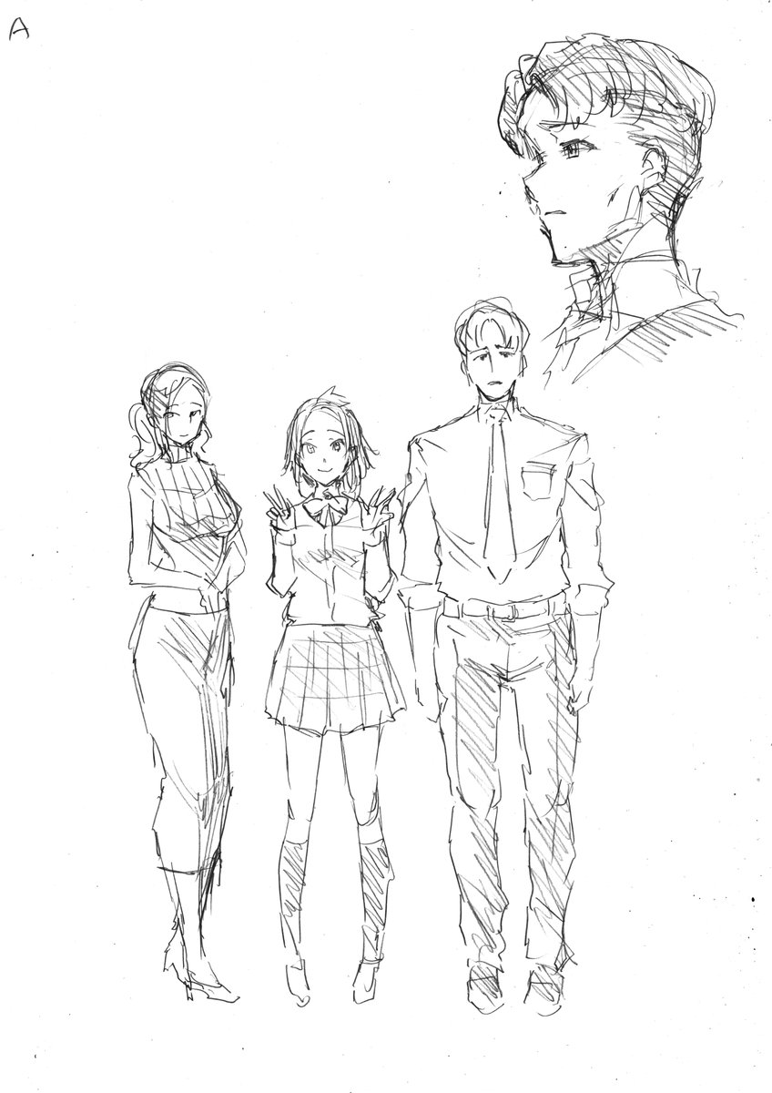 プロット全部没になったので置いときますね。
これといって描きたい物も無かったので、ボツになって良かったかも笑
没プロットA
ヘビ妖怪母娘と家族ごっこ。 