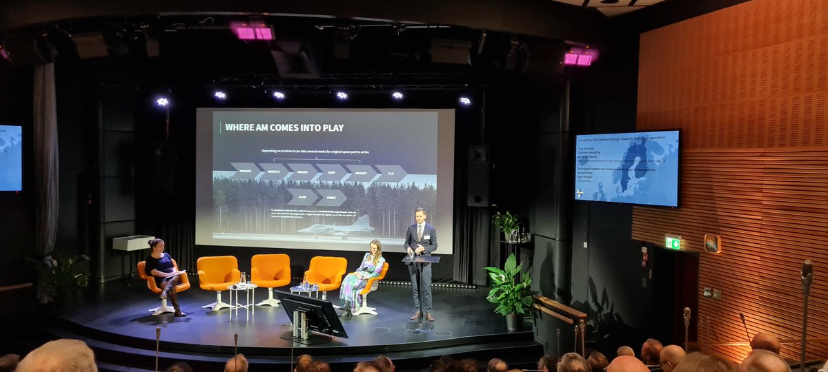 AGardberg's tweet photo. #Hanaholmen_Initiative A practical example where Swedish Innovation can support #CivilDefence and #Security_Of_Supply is presented by #Amexci CEO @eresebo
@Hanaholmen https://t.co/f60YB1v6G2