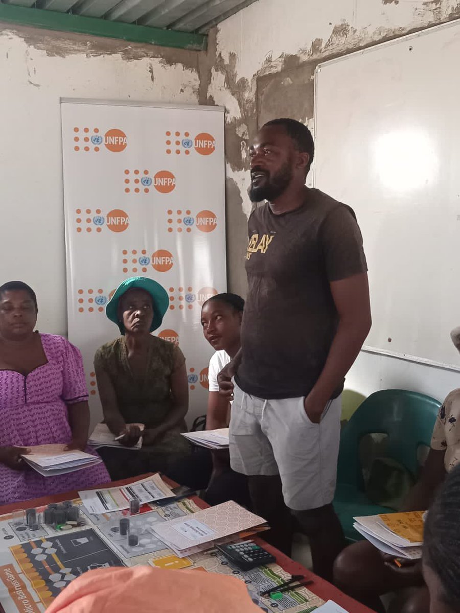 UNFPA_Namibia's tweet photo. It’s currently Day 2 of the Financial Literacy training camp in Omutsegwonime Village, Oshikoto Region. The number of participants has increased with 4 more women joining the training, which is being conducted by @UNFPA, Ministries of Finance & Public Enterprises and #Kongalend. https://t.co/aE82gFECIh