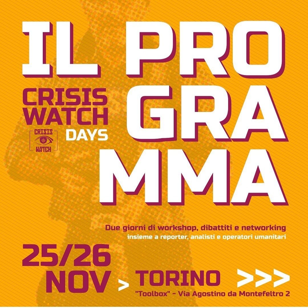 Il 25 novembre a Torino ospite del festival di Crisis Watch. Prima alle ore 16 per un workshop sul giornalismo in aree di crisi. Poi alle ore 18.30 per un incontro dibattito sulla guerra tra #Armenia e #Azerbaijan