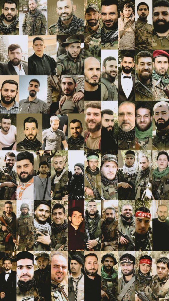 تركوا أهاليهم وقدموا أرواحهم لكي نعيش بأمان شو ما عملنا ما منوفي حقهم
#هنيئاً💛
