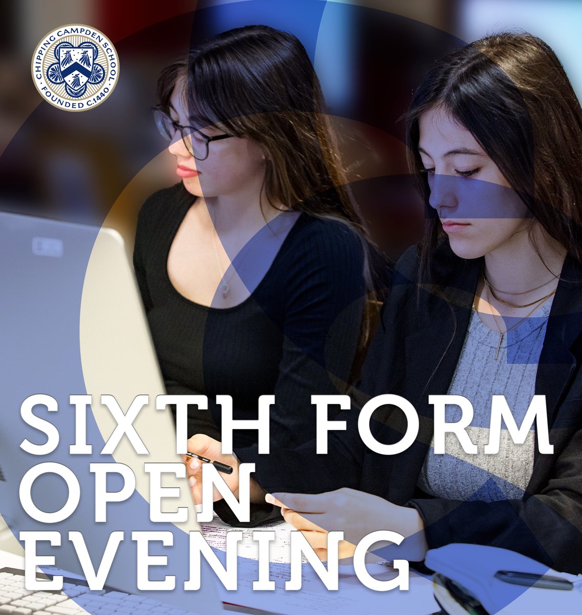 Our Sixth Form Open Evening is just a few days away. Join us on Thursday, November 9th from 5.15 PM for an informative evening. Get ready to explore your academic options and learn about our programs. See you there! #SixthFormOpenEvening #ChippingCampden