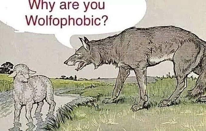 sanatanisikh7's tweet photo. This pic depicts everything. #wolfophobic
We already know who is this wolf belongs to. Spreading peace and love everywhere. 💩👹
#islamophobia #israelphobia #hinduphobia #phobiadissorder #Bangladesh #Pakistan #shantidoot https://t.co/nWoJdHStDL