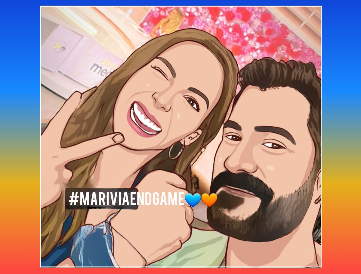 proteSQUAD's tweet photo. Hice esta miniatura para el video #Marivia de despedida que estoy preparando pero me di cuenta que necesito cambiarme la foto de perfil en honor Jose y a Nat (al menos unos días aunque conociéndome a ver quien me la quita luego🤣) LOS AMO!!!💙🧡 #MiaEsLaVenganza https://t.co/Mw4XVky2yY